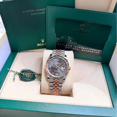 Rolex Datejust 36mm 126231 Cọc Số La Mã Nạm Kim Cương